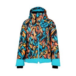 Obermeyer Taja Print Jacket Teen Girls' in Swirl Wind